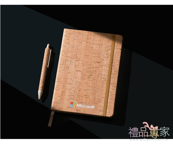 環保循環軟木筆記本