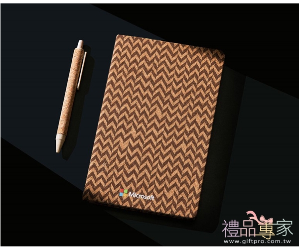 環保循環軟木筆記本