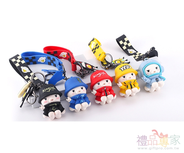 客製化PVC公仔鑰匙扣