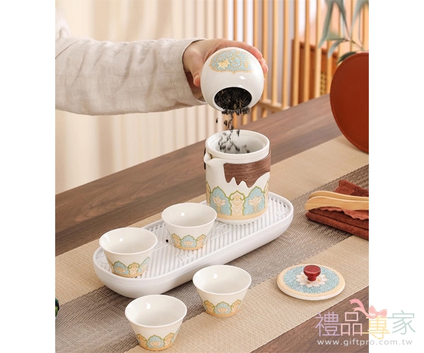 陶瓷旅行泡茶組