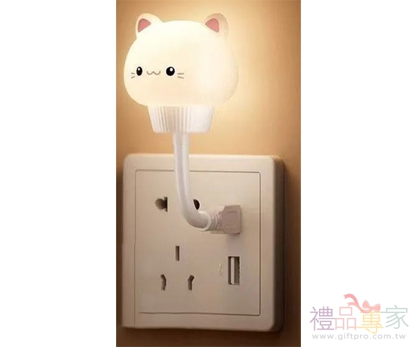 直插式USB小夜燈