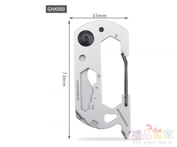 不鏽鋼多功能工具卡(GHK010)