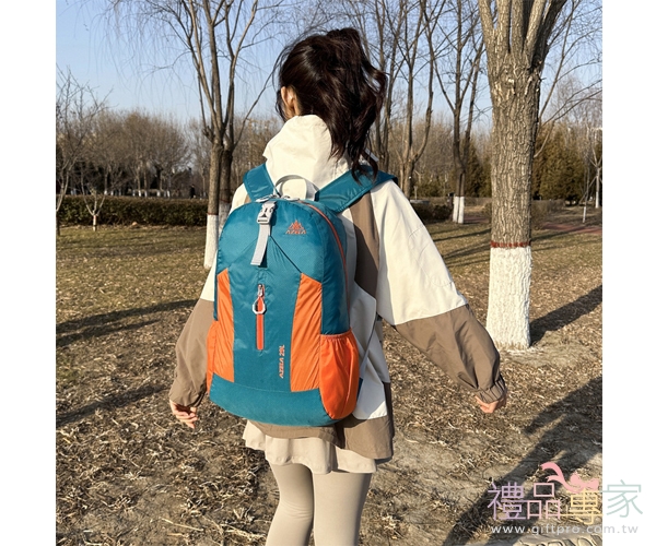 輕便可折疊雙肩登山背包