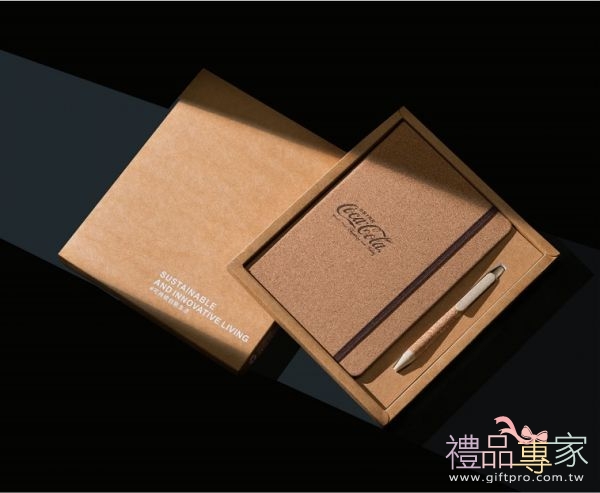 環保循環軟木筆記本